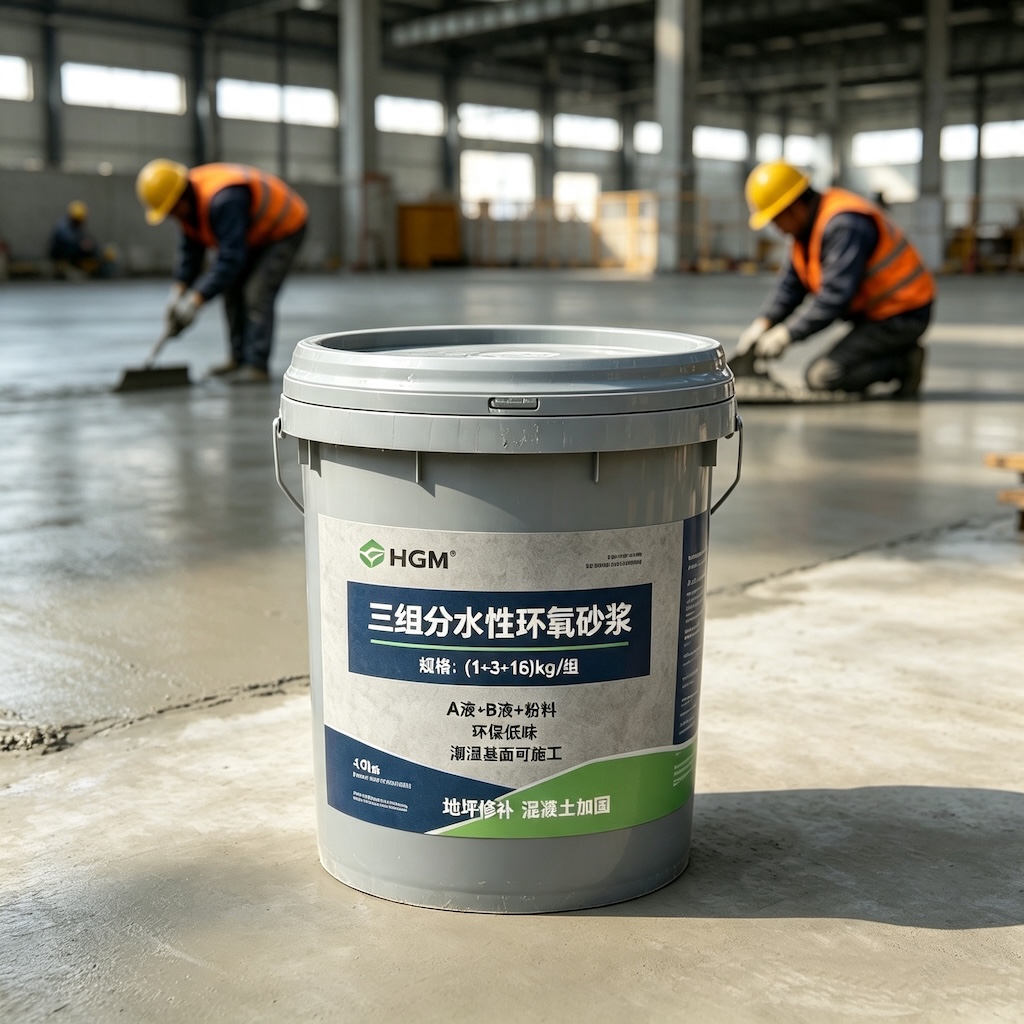 穆棱三组份水性环氧砂浆